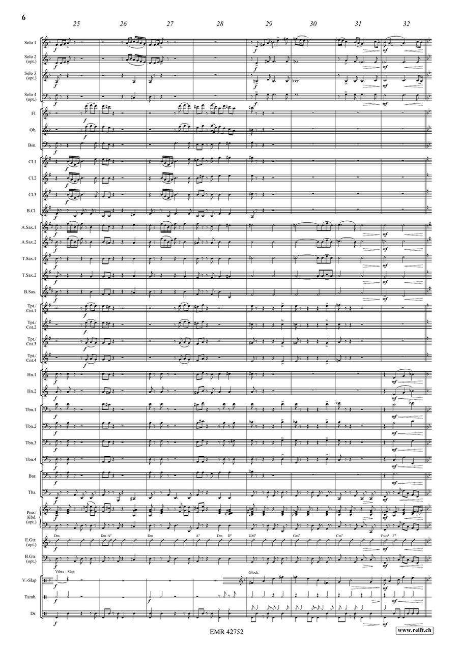 Vicky Rocky Vicky Rocky Concert Band scores gallery preview page 8