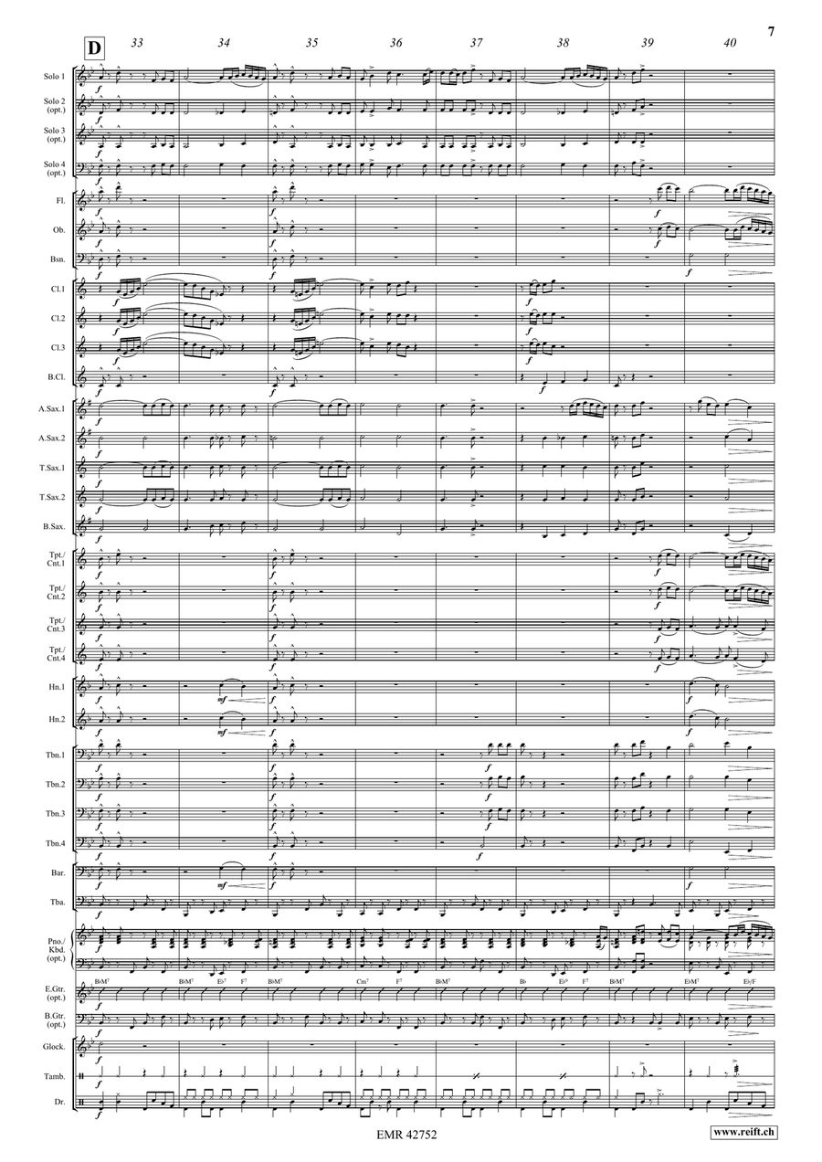 Vicky Rocky Vicky Rocky Concert Band scores gallery preview page 9