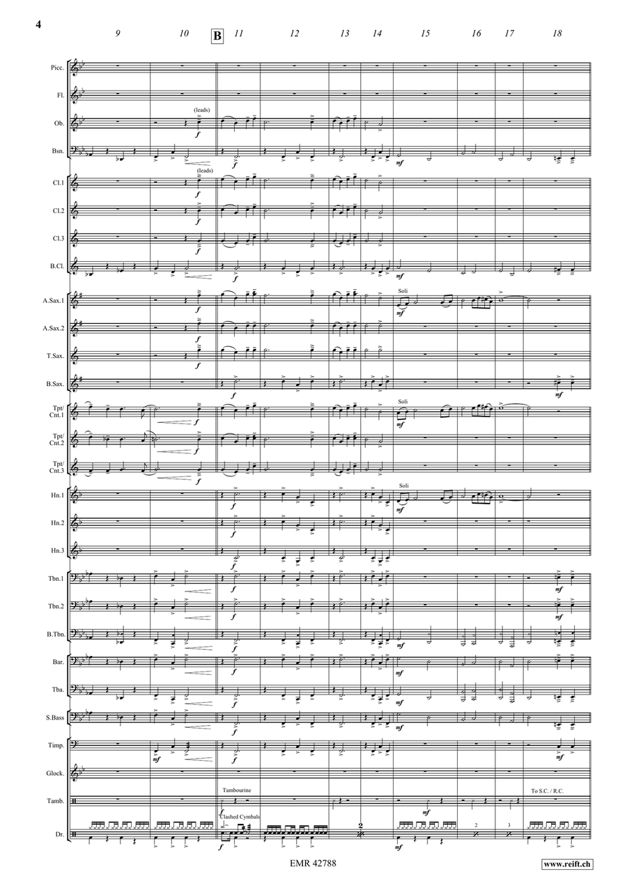 Let's Do This! Let's Do This! Concert Band scores gallery preview page 5