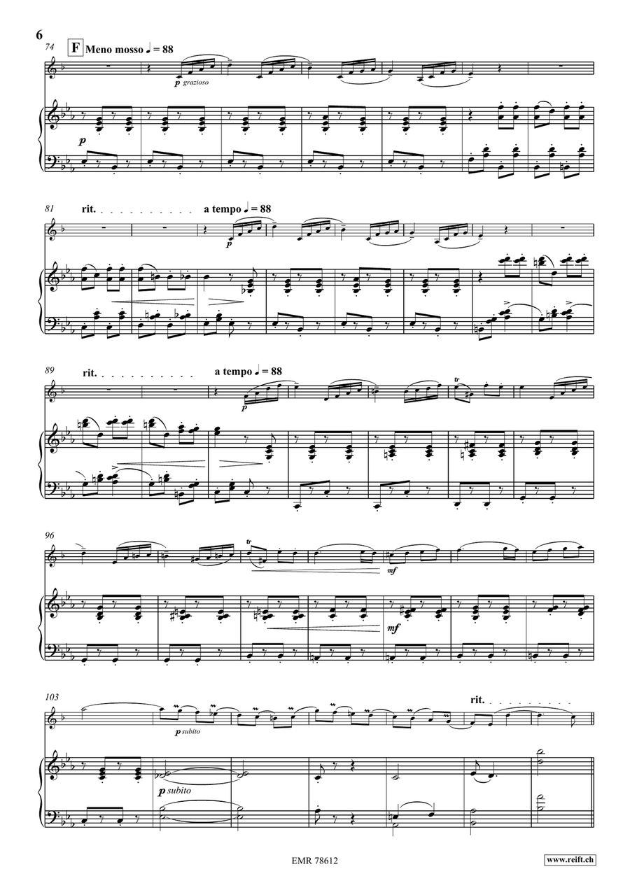Die Fledermaus Overture Die Fledermaus Overture Voice Solo scores gallery preview page 7