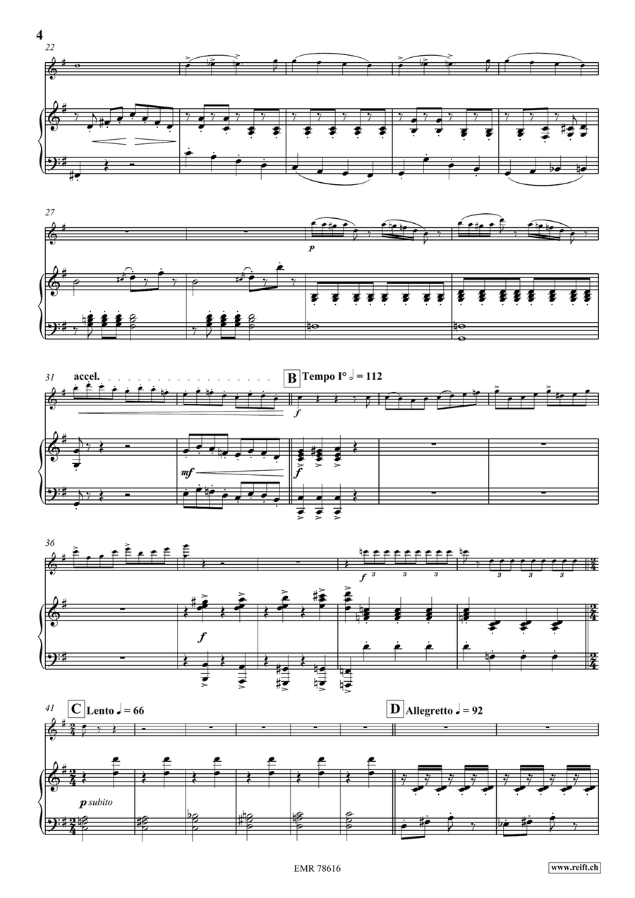 Die Fledermaus Overture Die Fledermaus Overture Violin Solo scores gallery preview page 5