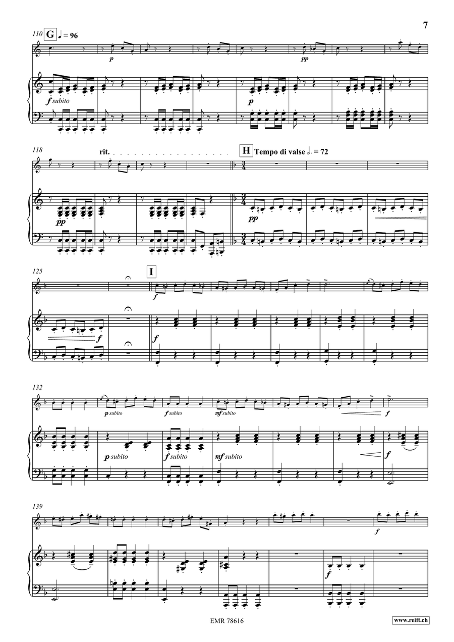 Die Fledermaus Overture Die Fledermaus Overture Violin Solo scores gallery preview page 8