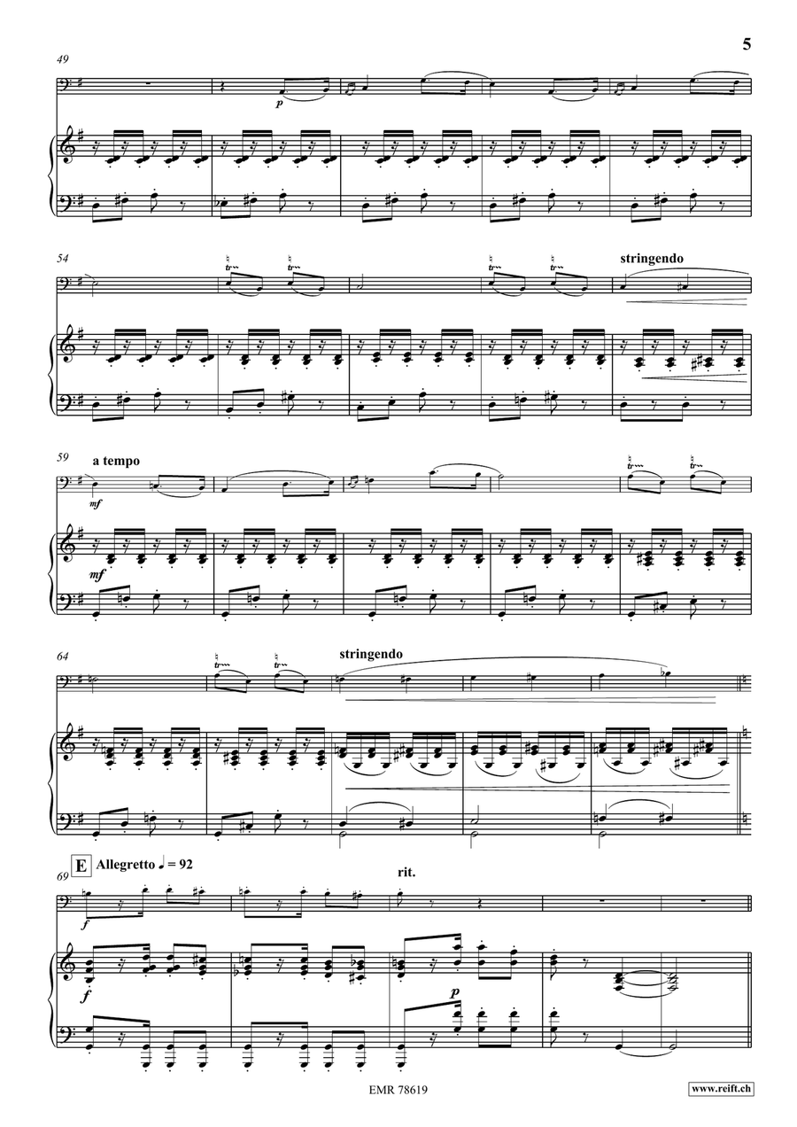 Die Fledermaus Overture Die Fledermaus Overture Double Bass scores gallery preview page 6