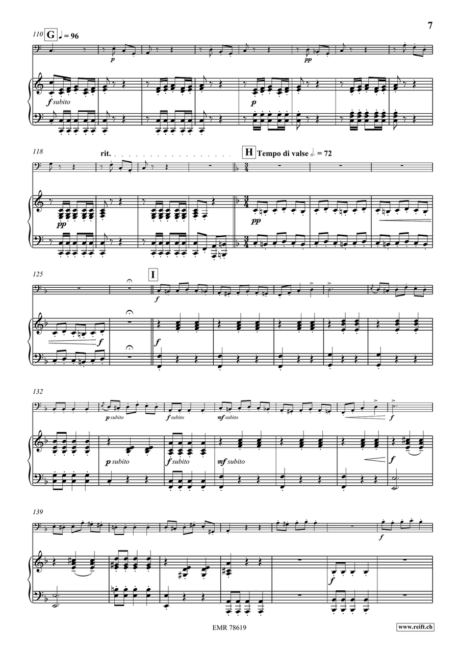 Die Fledermaus Overture Die Fledermaus Overture Double Bass scores gallery preview page 8