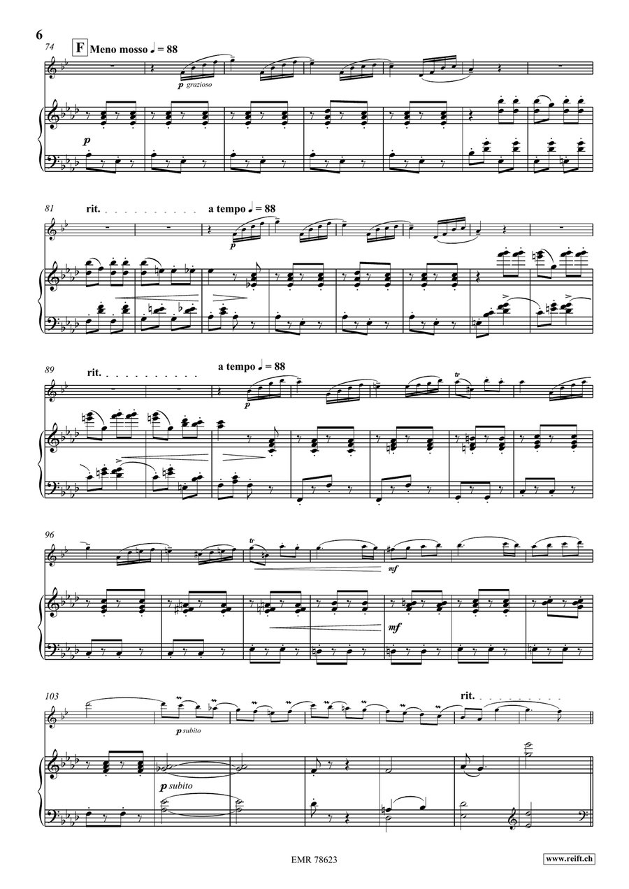 Die Fledermaus Overture Die Fledermaus Overture Tenor Saxophone scores gallery preview page 7