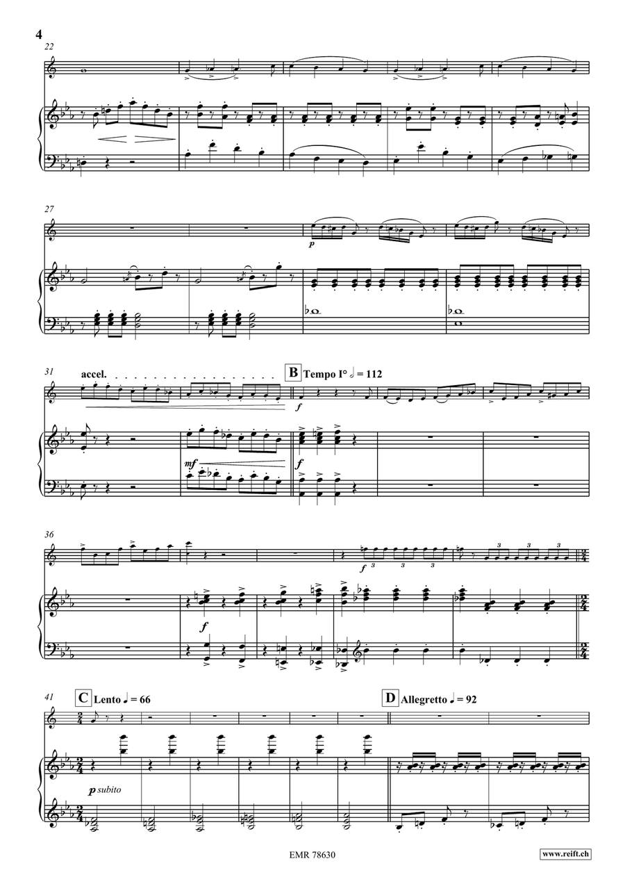 Die Fledermaus Overture Die Fledermaus Overture Voice Solo scores gallery preview page 5