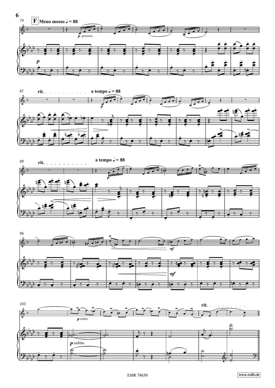 Die Fledermaus Overture Die Fledermaus Overture Voice Solo scores gallery preview page 7
