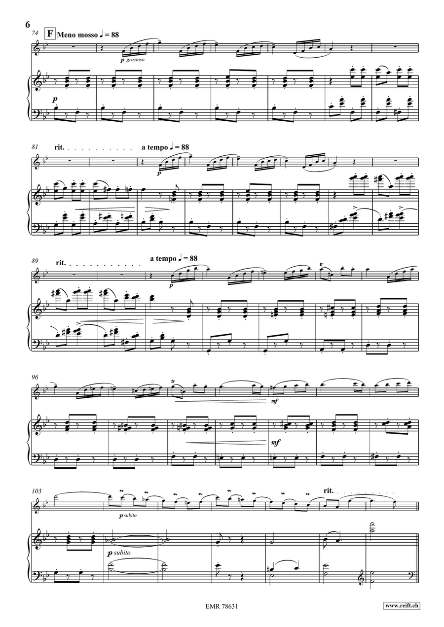 Die Fledermaus Overture Die Fledermaus Overture Piano Accompaniment scores gallery preview page 7