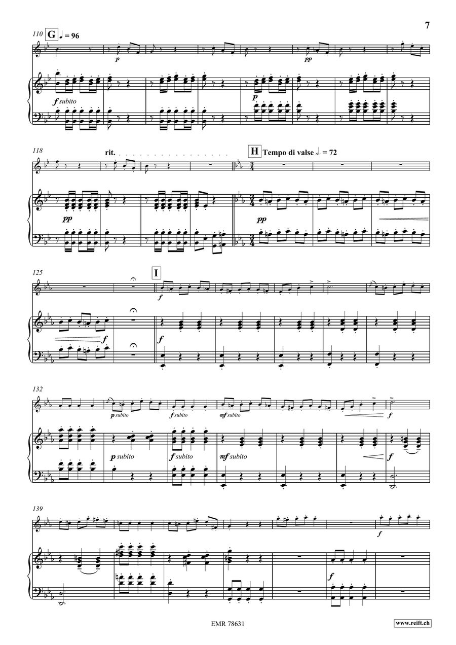 Die Fledermaus Overture Die Fledermaus Overture Piano Accompaniment scores gallery preview page 8