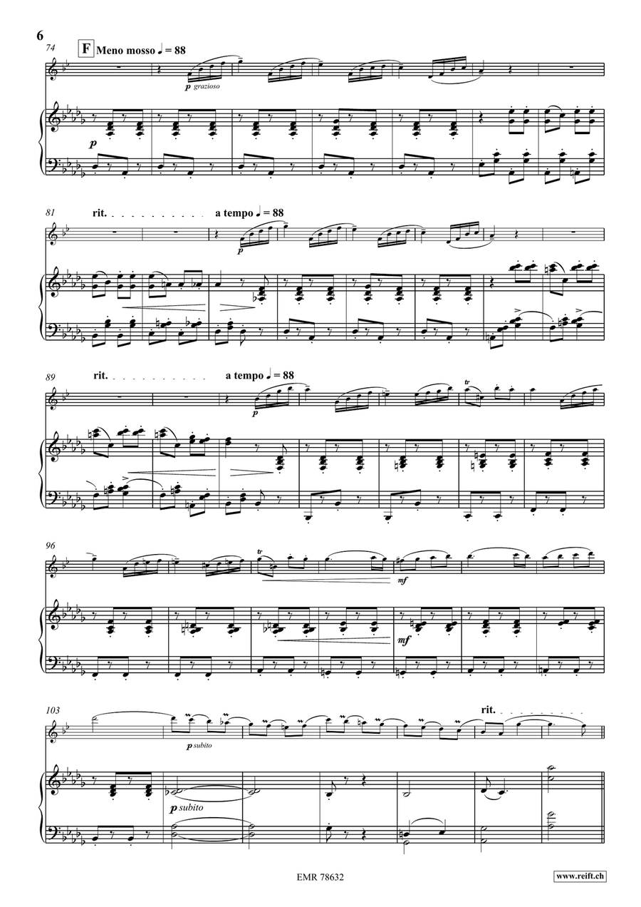 Die Fledermaus Overture Die Fledermaus Overture Alto Saxophone scores gallery preview page 7