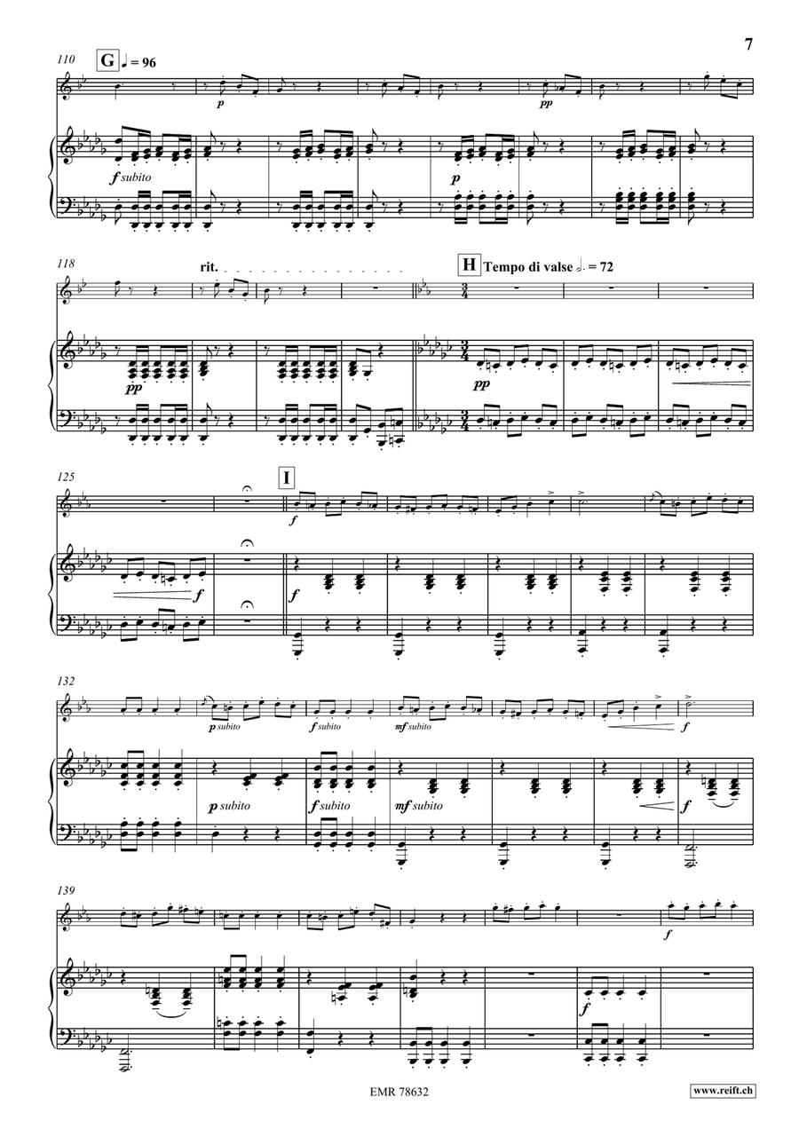 Die Fledermaus Overture Die Fledermaus Overture Alto Saxophone scores gallery preview page 8