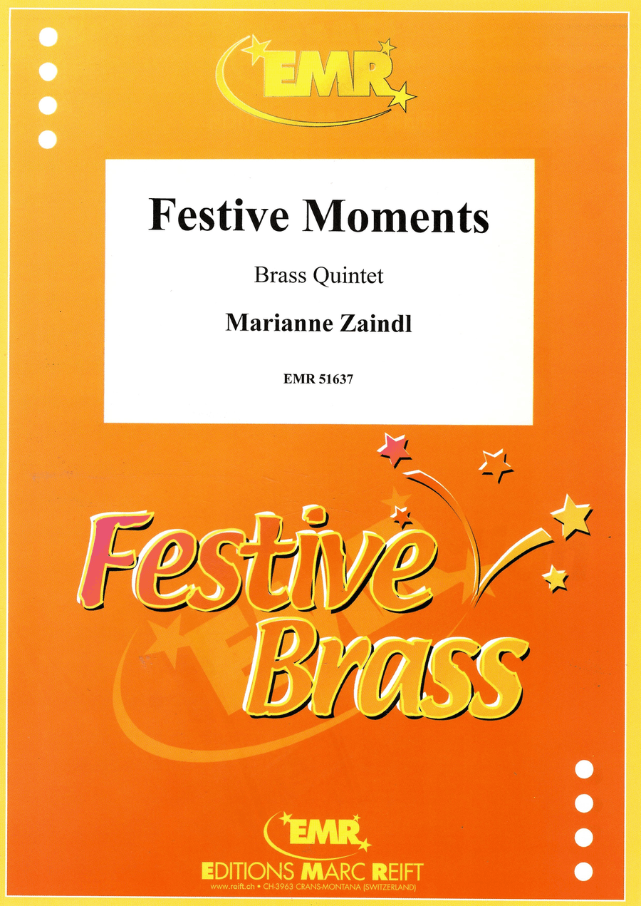 Festive Moments Festive Moments Brass Quintet scores gallery preview page 1