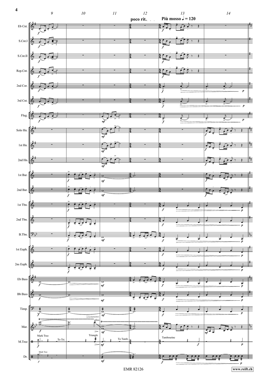 The High Road The High Road Brass Band scores gallery preview page 5