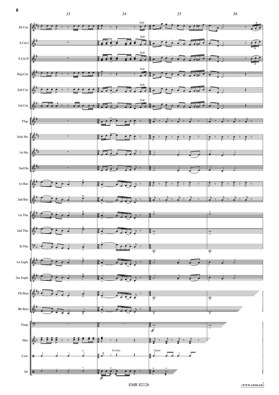 The High Road The High Road Brass Band scores gallery preview page 9