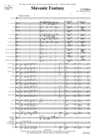 Slavonic Fantasy Concert Band scores gallery preview page 3