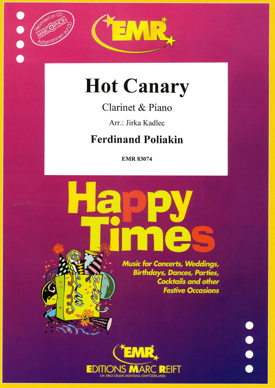 Hot Canary Hot Canary Clarinet Solo scores gallery preview page 1