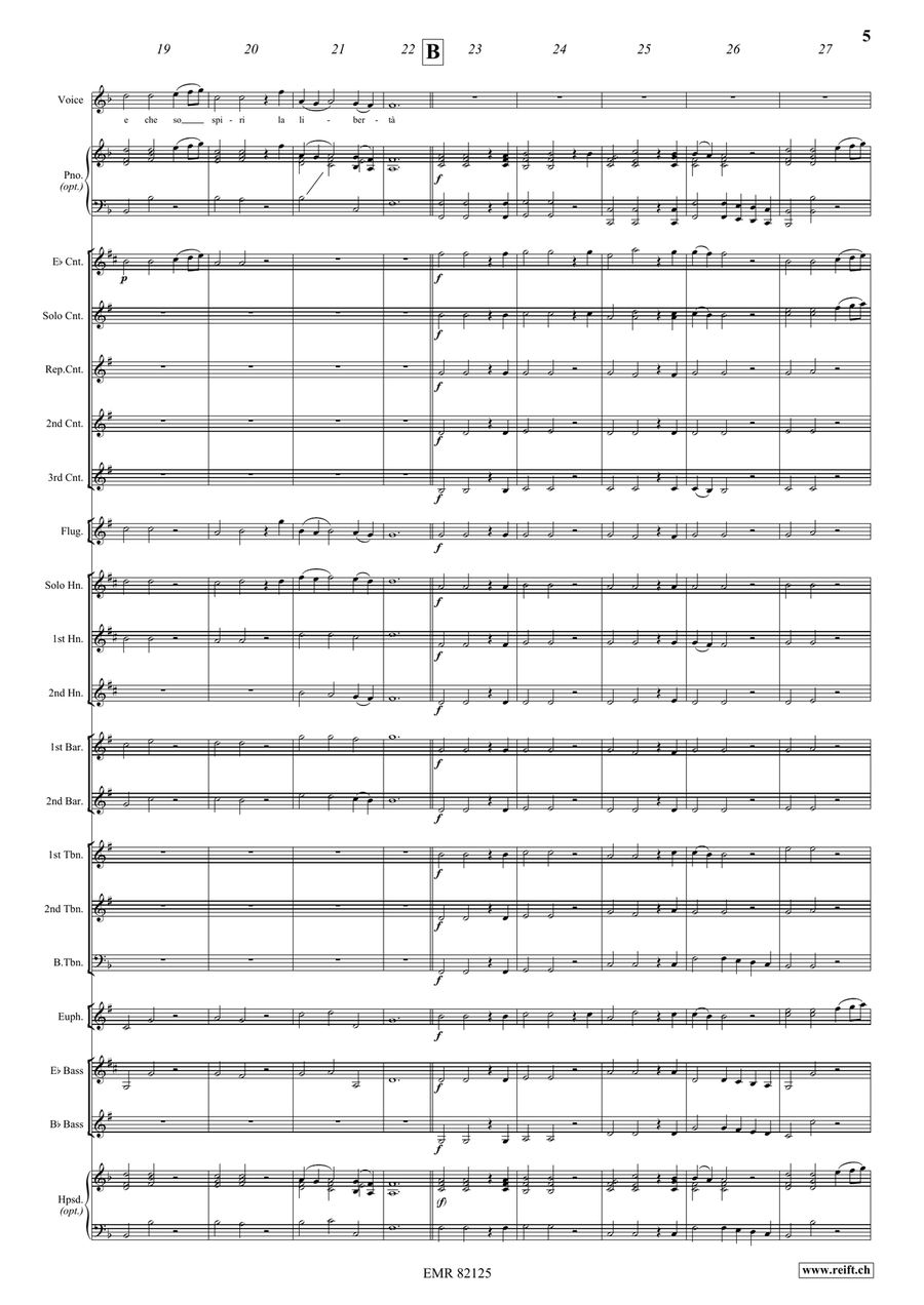Lascia Ch'io Pianga Lascia Ch'io Pianga Brass Band scores gallery preview page 5