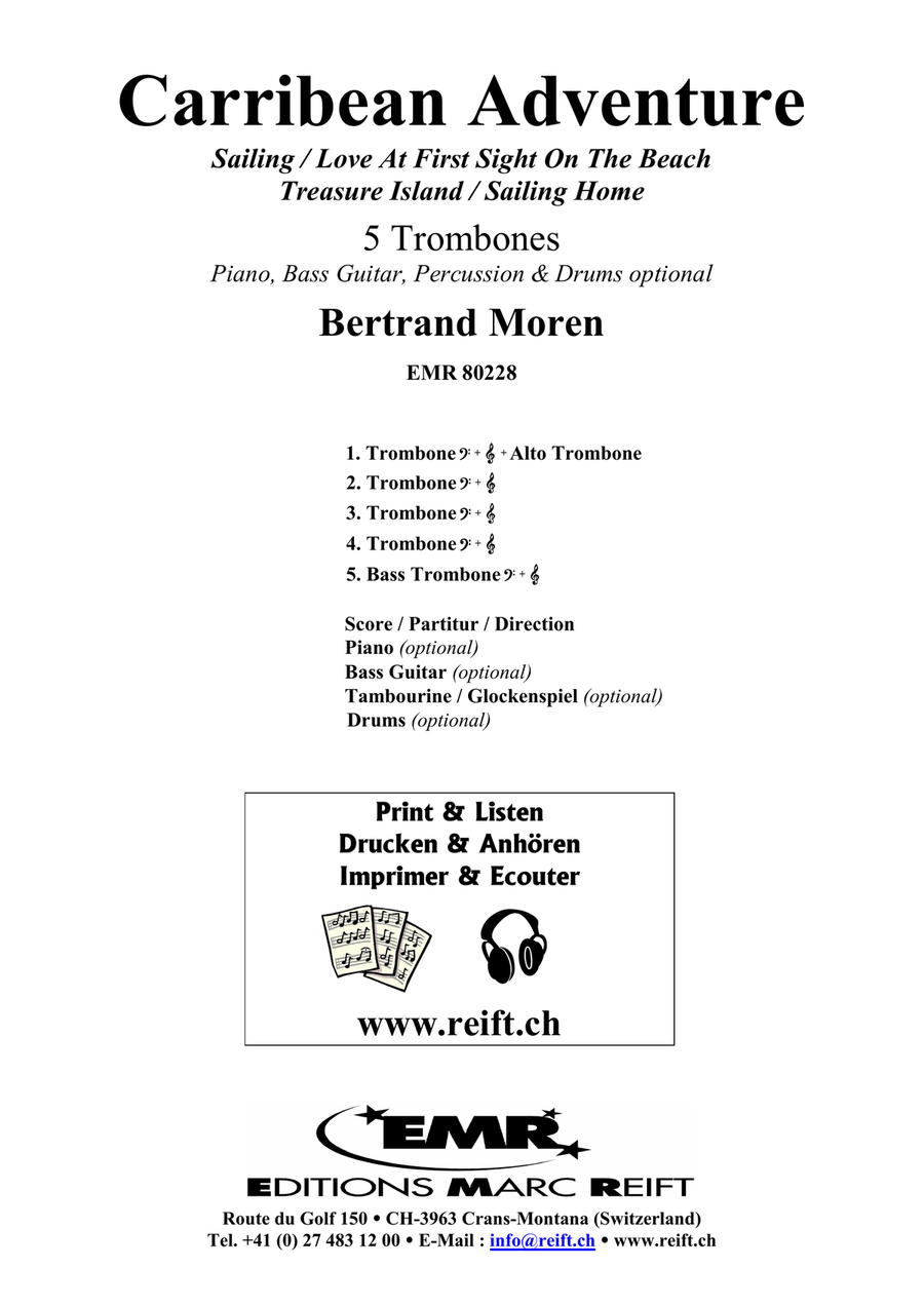Carribean Adventure Carribean Adventure Trombone scores gallery preview page 2