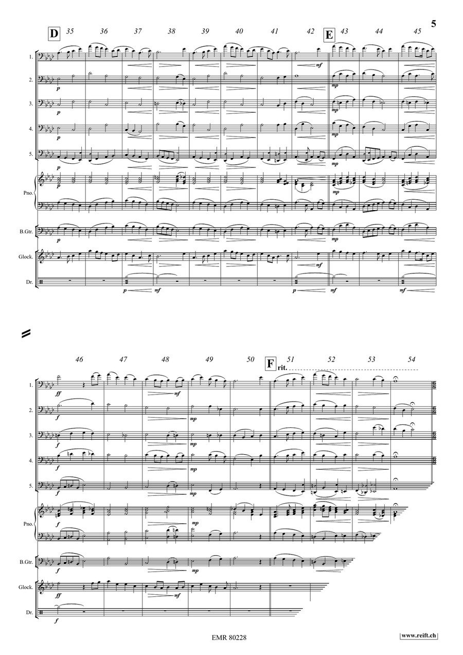 Carribean Adventure Carribean Adventure Trombone scores gallery preview page 6