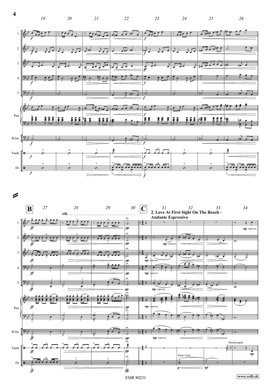 Carribean Adventure Woodwind Quintet scores gallery preview page 5
