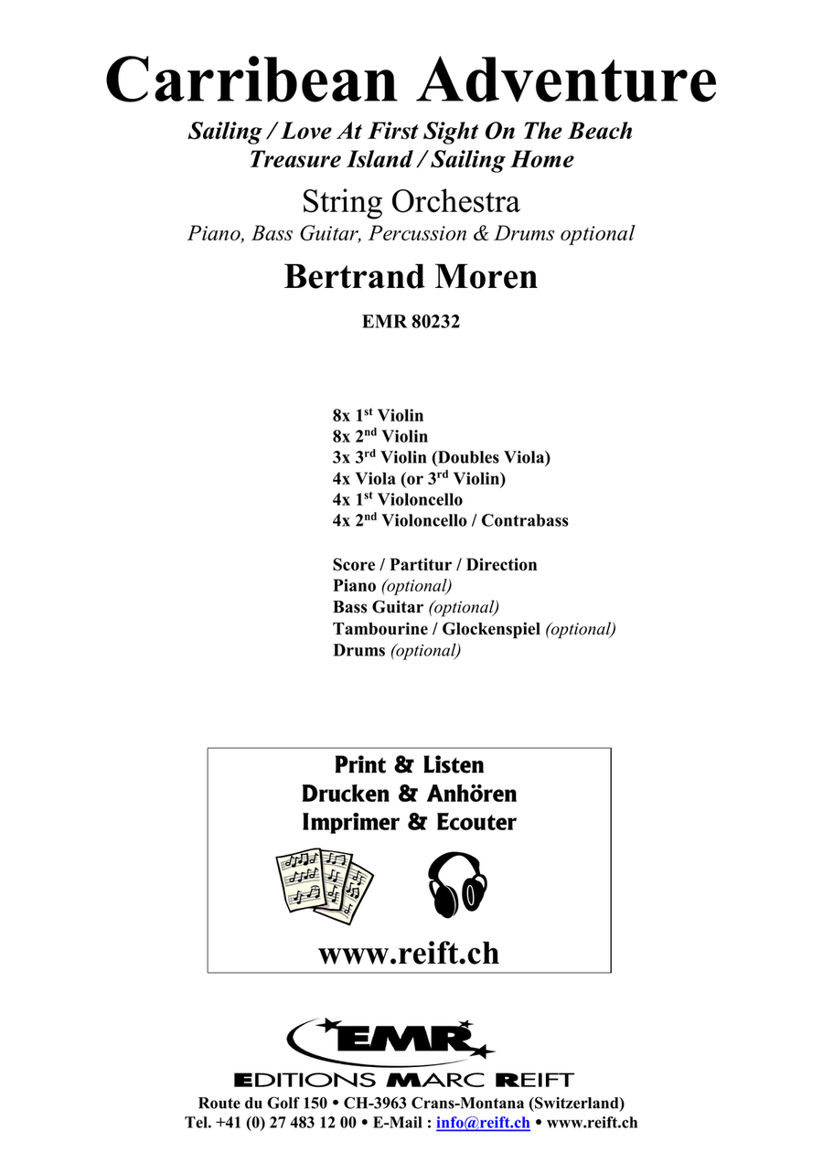 Carribean Adventure Carribean Adventure String Orchestra scores gallery preview page 2