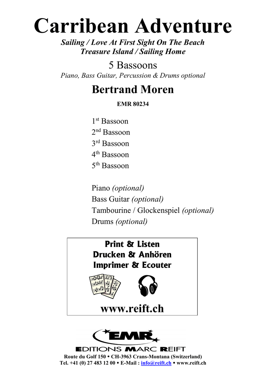 Carribean Adventure Carribean Adventure Bassoon scores gallery preview page 2