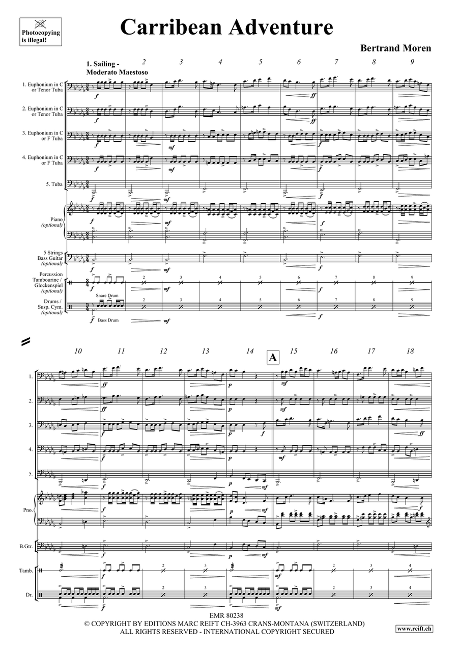 Carribean Adventure Carribean Adventure Tuba scores gallery preview page 4