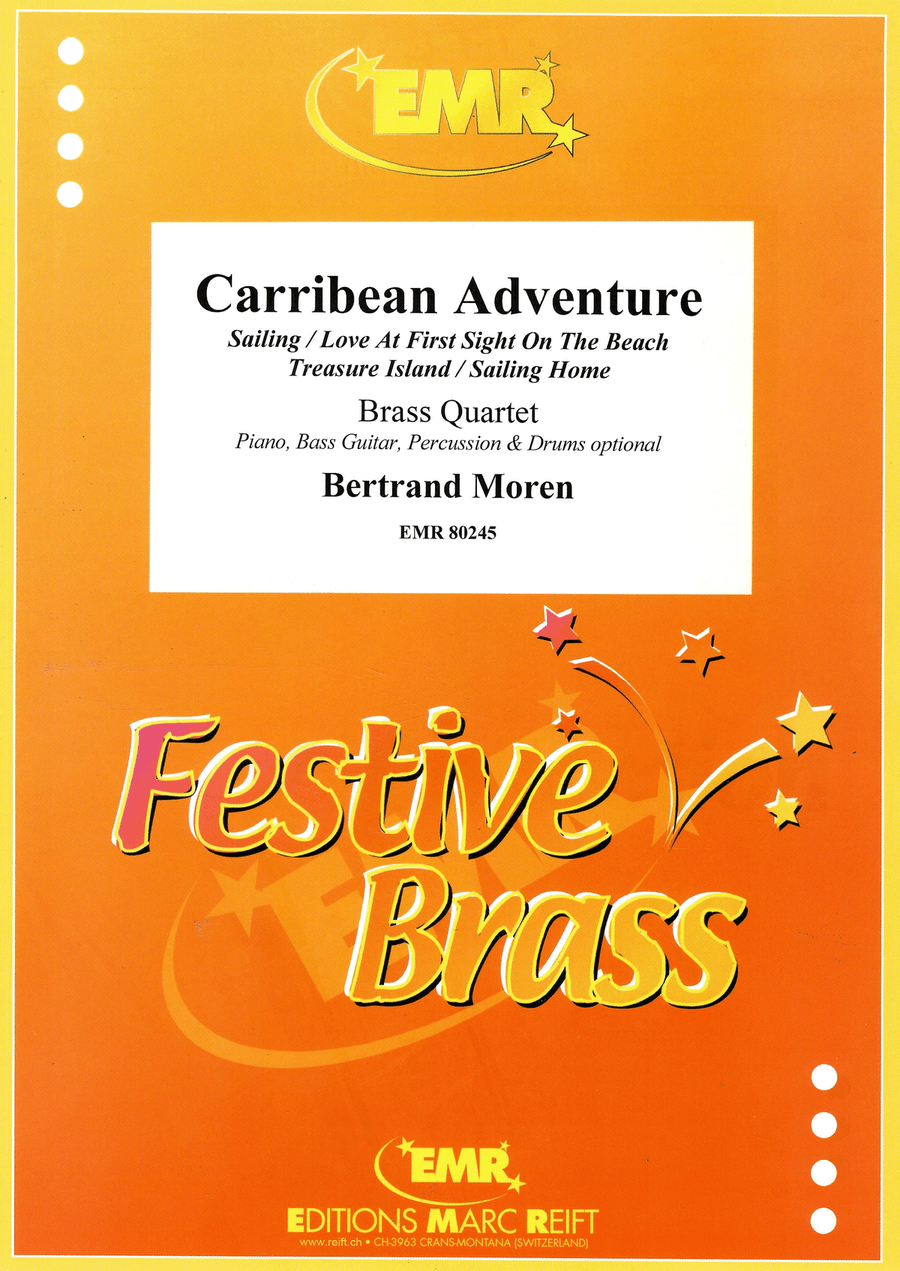 Carribean Adventure Carribean Adventure Brass Quartet scores gallery preview page 1