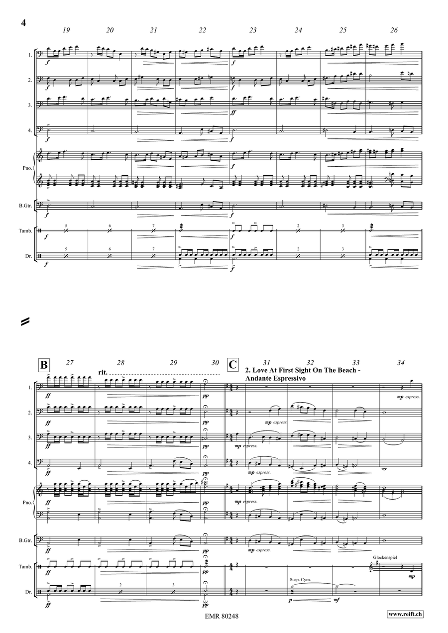 Carribean Adventure Carribean Adventure Bassoon Quartet scores gallery preview page 5