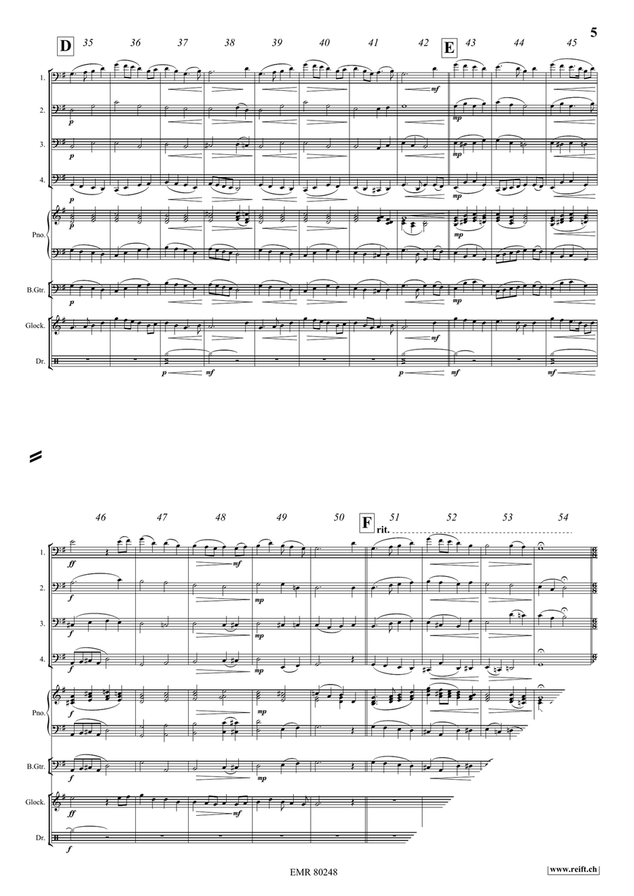Carribean Adventure Carribean Adventure Bassoon Quartet scores gallery preview page 6