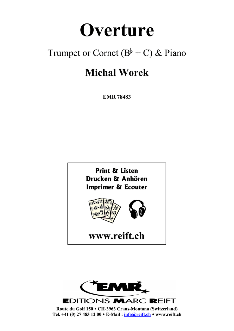Overture Overture Cornet scores gallery preview page 2