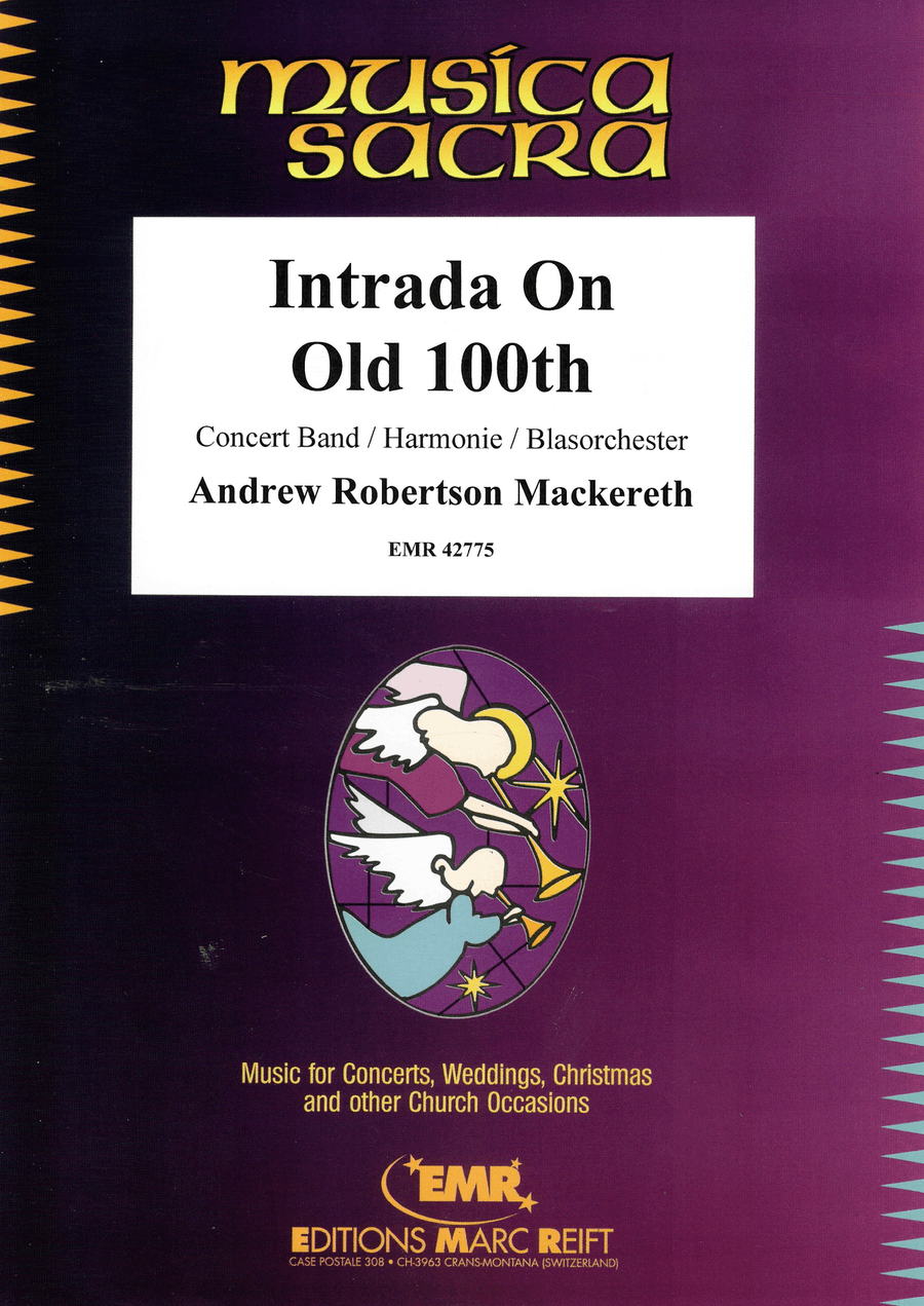 Intrada On Old 100th Intrada On Old 100th Concert Band scores gallery preview page 1