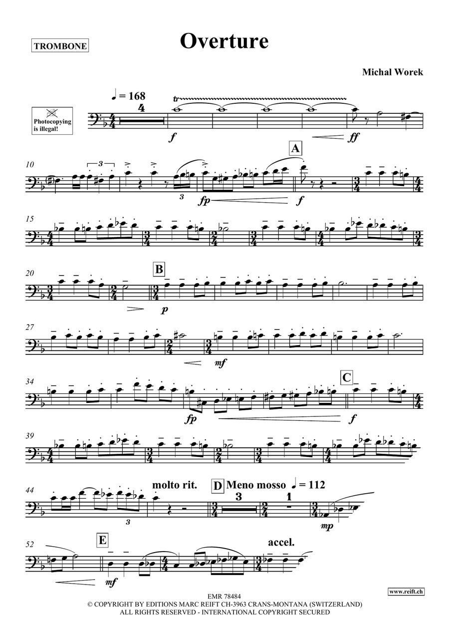 Overture Overture Piano Accompaniment scores gallery preview page 4