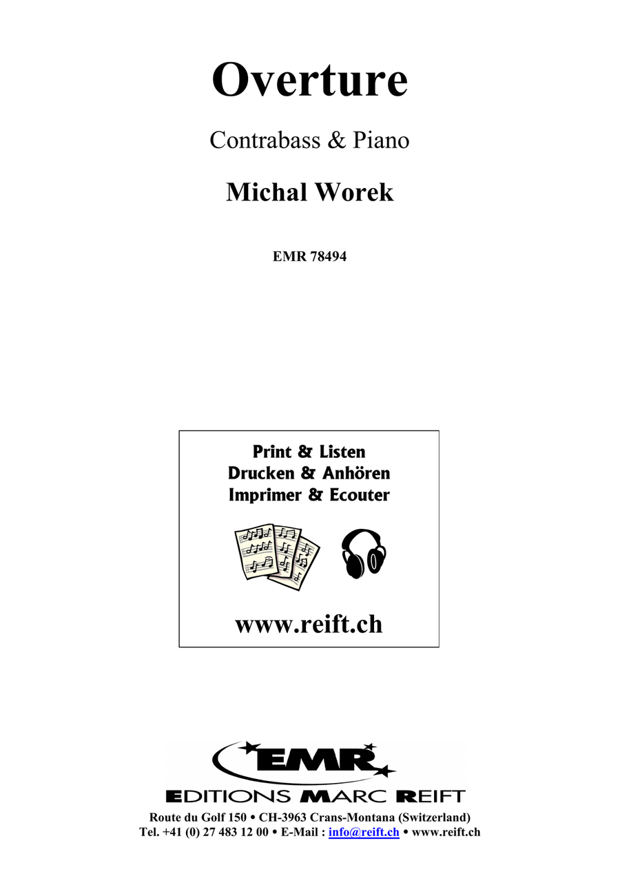 Overture Overture Double Bass scores gallery preview page 2