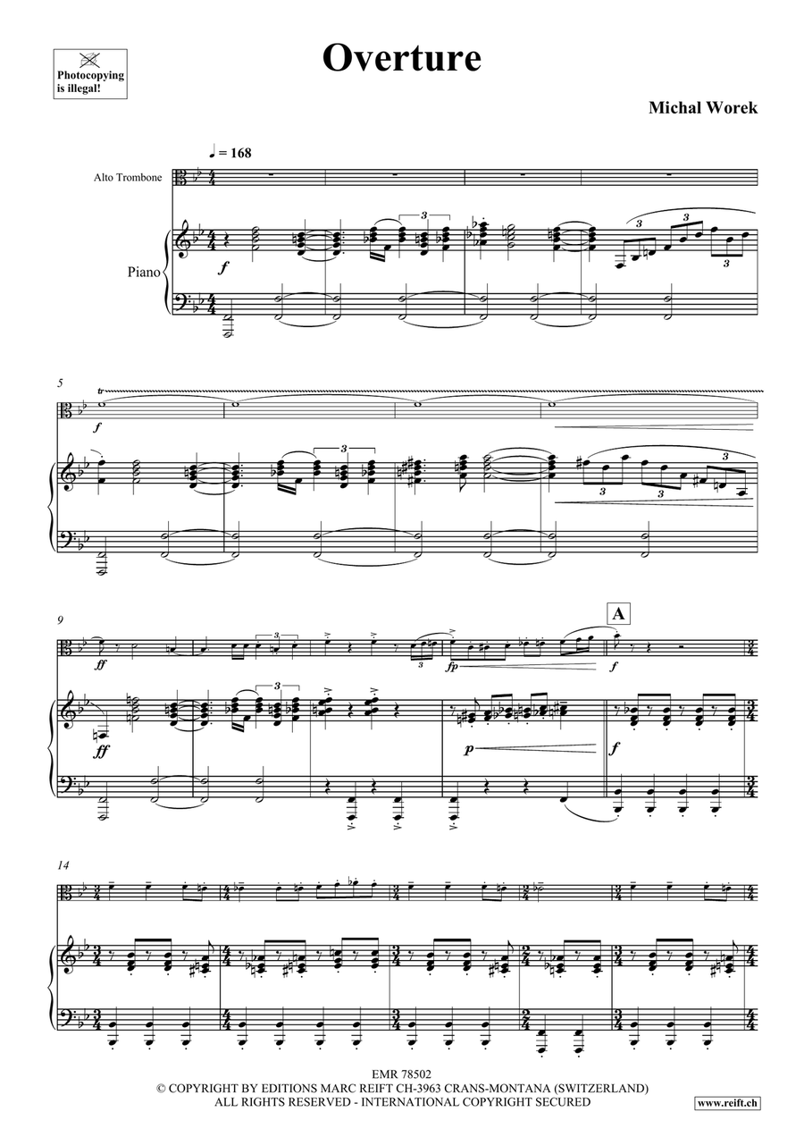 Overture Overture Piano Accompaniment scores gallery preview page 5