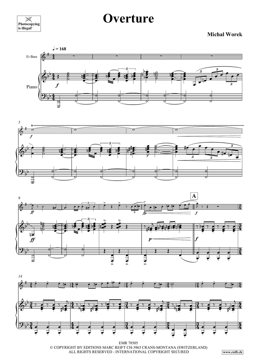 Overture Overture Voice Solo scores gallery preview page 5