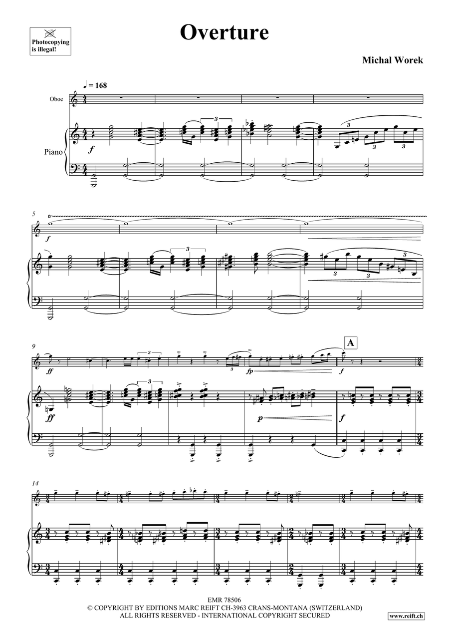 Overture Overture Piano Accompaniment scores gallery preview page 5