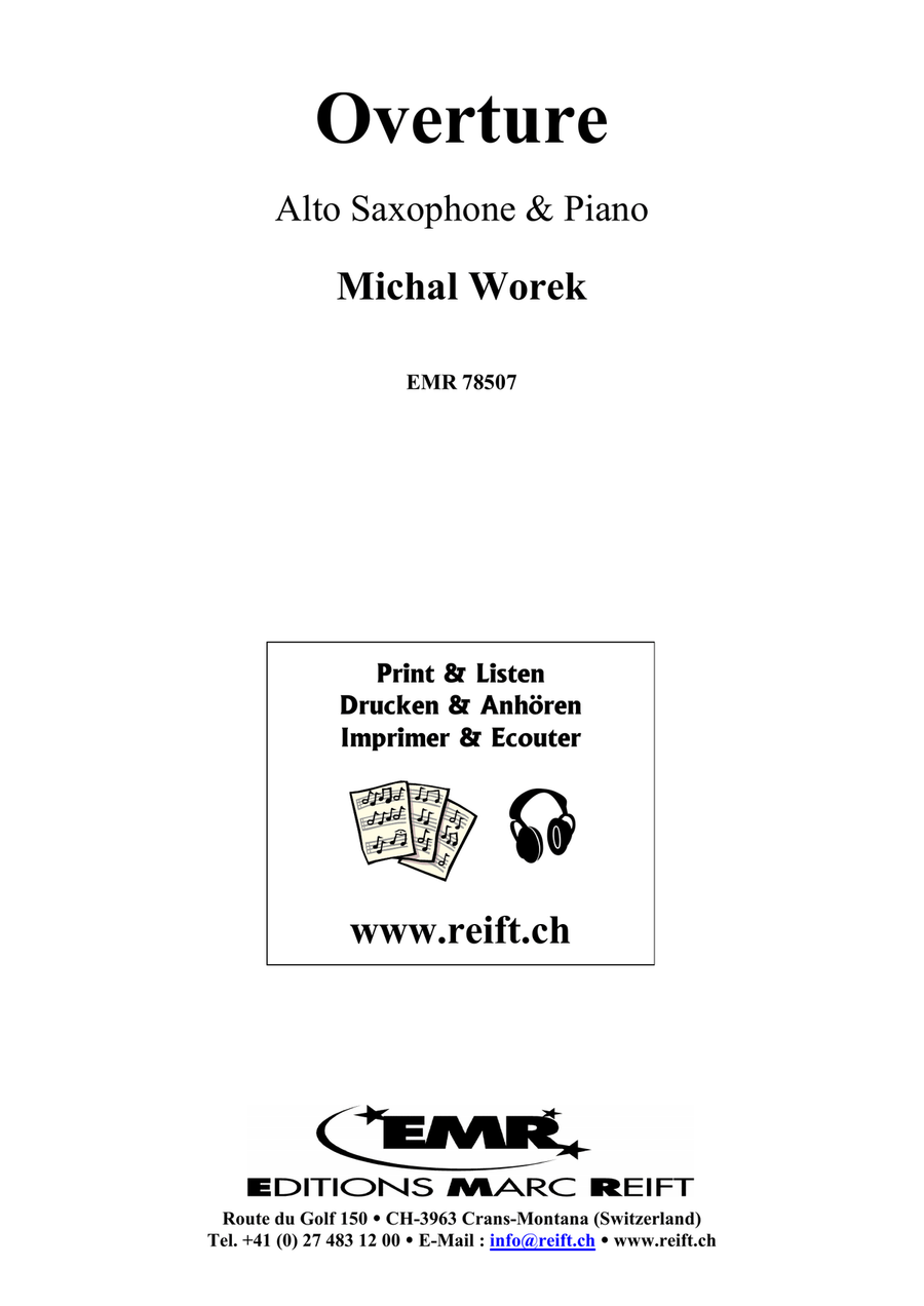 Overture Overture Alto Saxophone scores gallery preview page 2