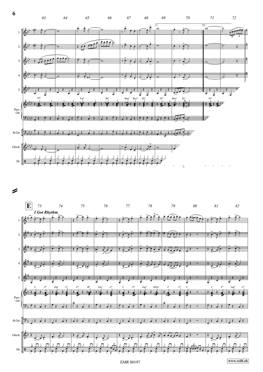 Flic-Flac Flic-Flac Clarinet Quintet scores gallery preview page 6