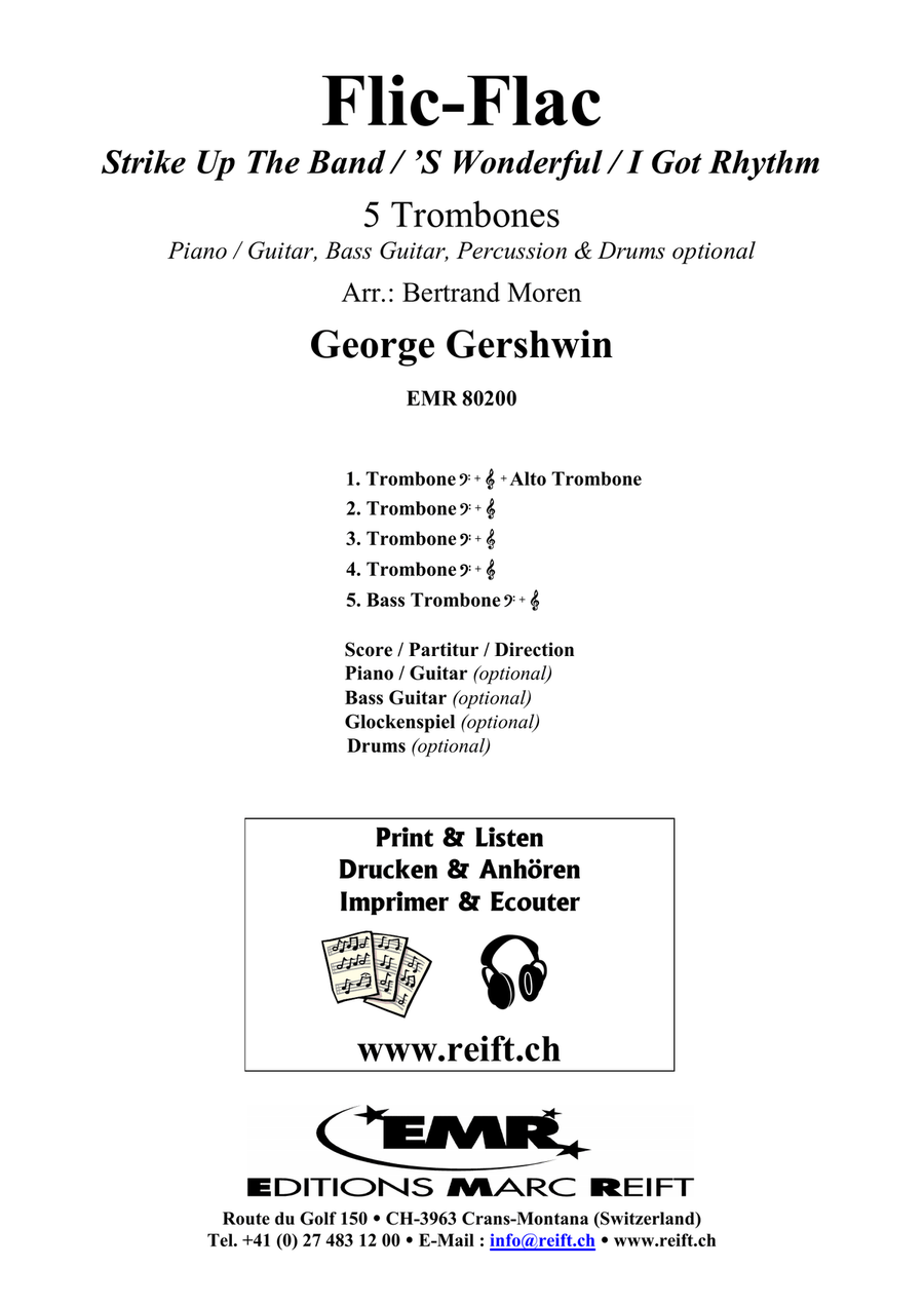 Flic-Flac Flic-Flac Trombone scores gallery preview page 2