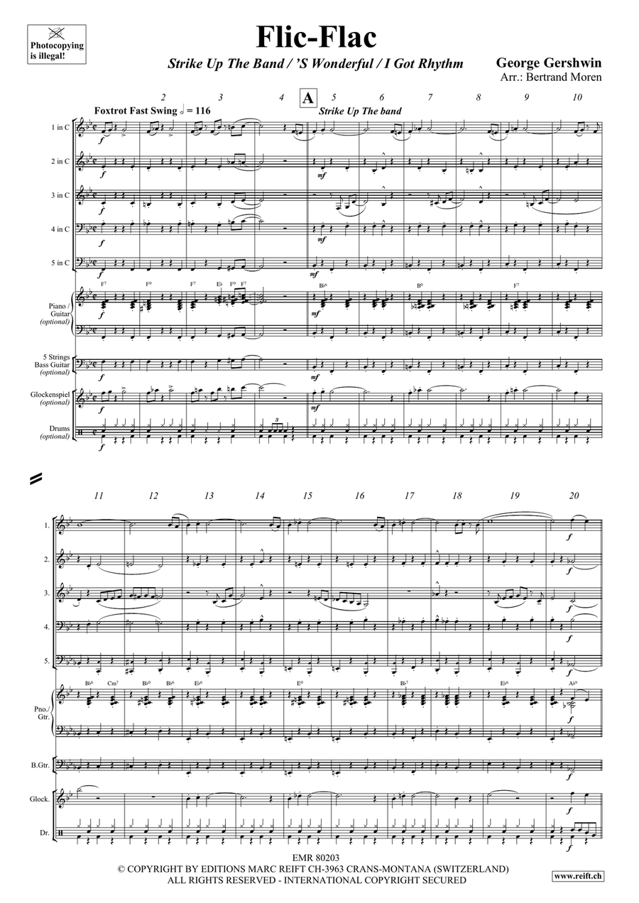 Flic-Flac Flic-Flac Woodwind Quintet scores gallery preview page 3