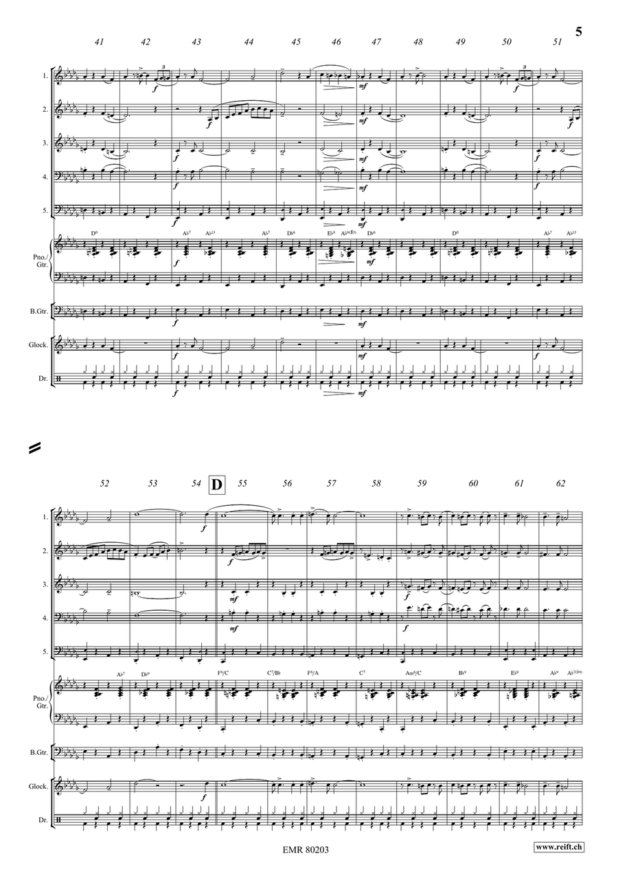 Flic-Flac Flic-Flac Woodwind Quintet scores gallery preview page 5
