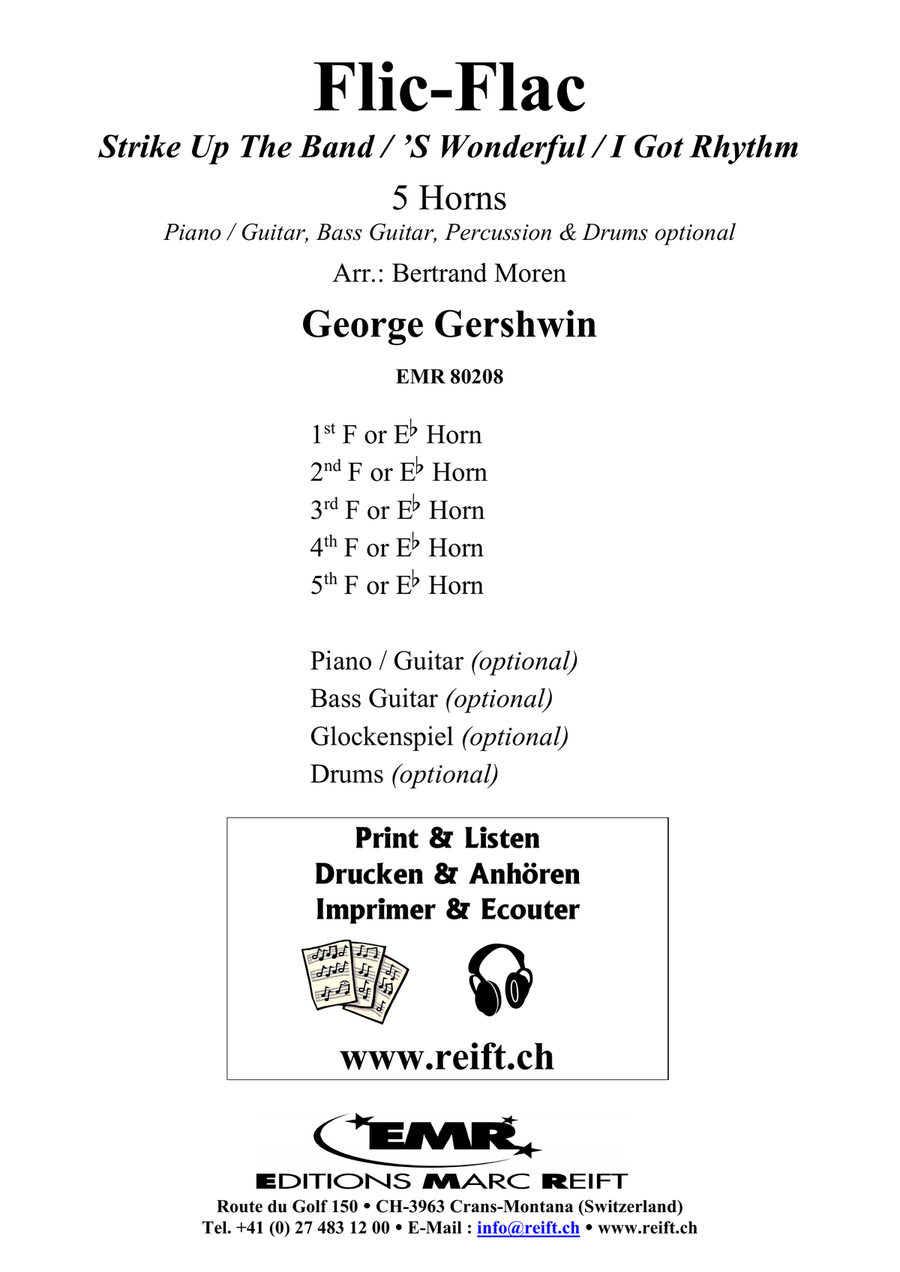 Flic-Flac Flic-Flac Horn scores gallery preview page 2