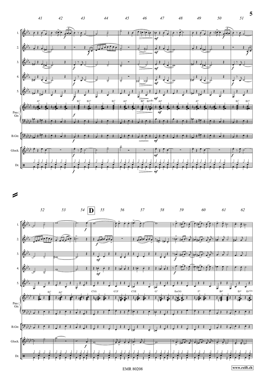 Flic-Flac Flic-Flac Horn scores gallery preview page 5