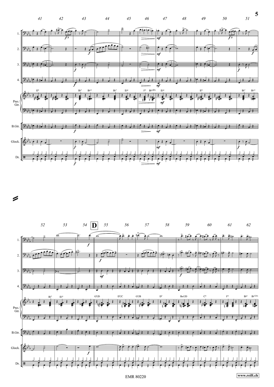 Flic-Flac Flic-Flac Bassoon Quartet scores gallery preview page 5