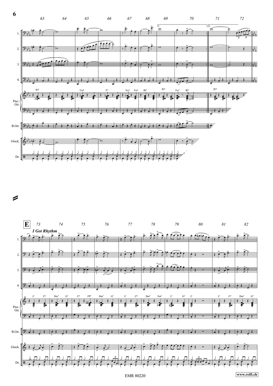 Flic-Flac Flic-Flac Bassoon Quartet scores gallery preview page 6