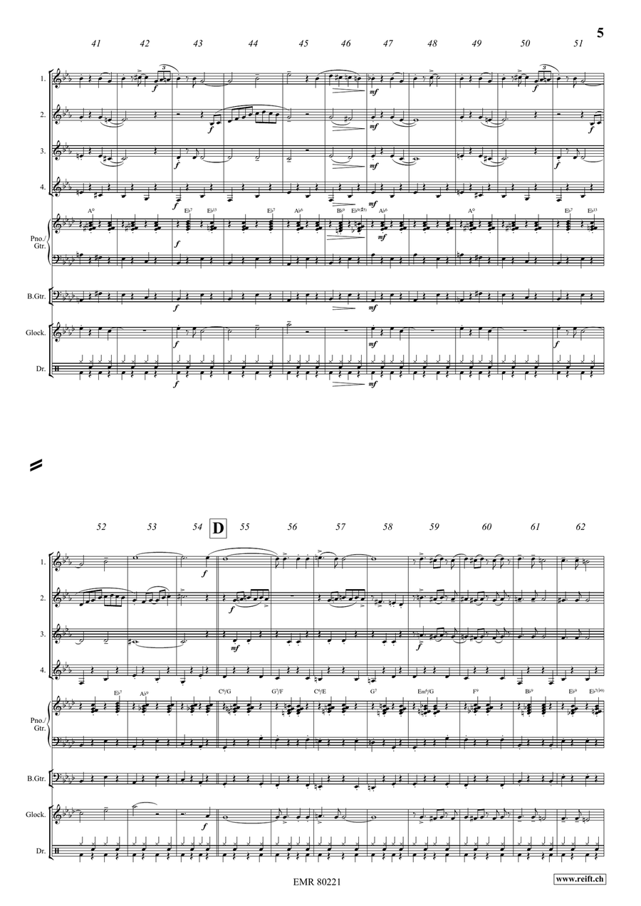 Flic-Flac Flic-Flac Horn scores gallery preview page 5