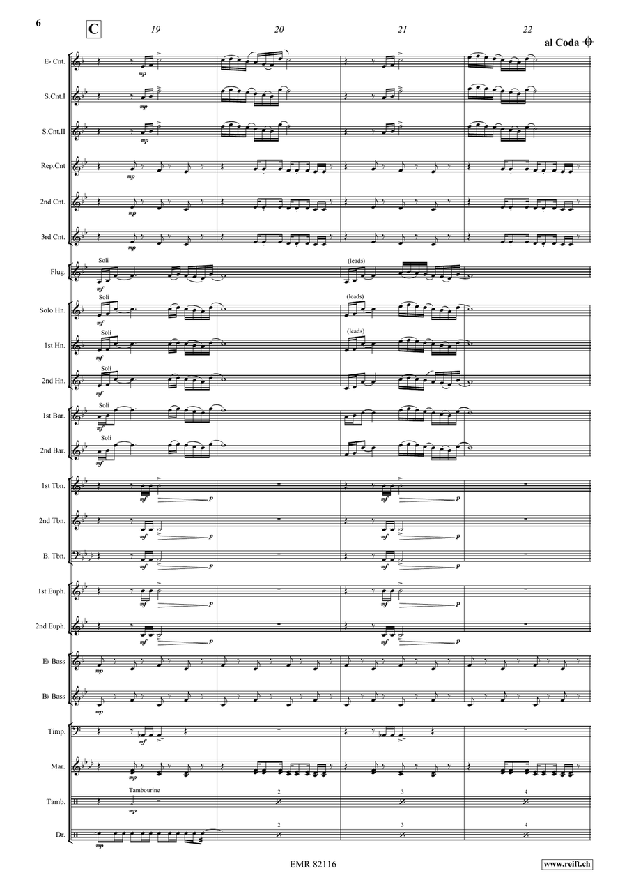 Enter The Band! Enter The Band! Brass Band scores gallery preview page 7