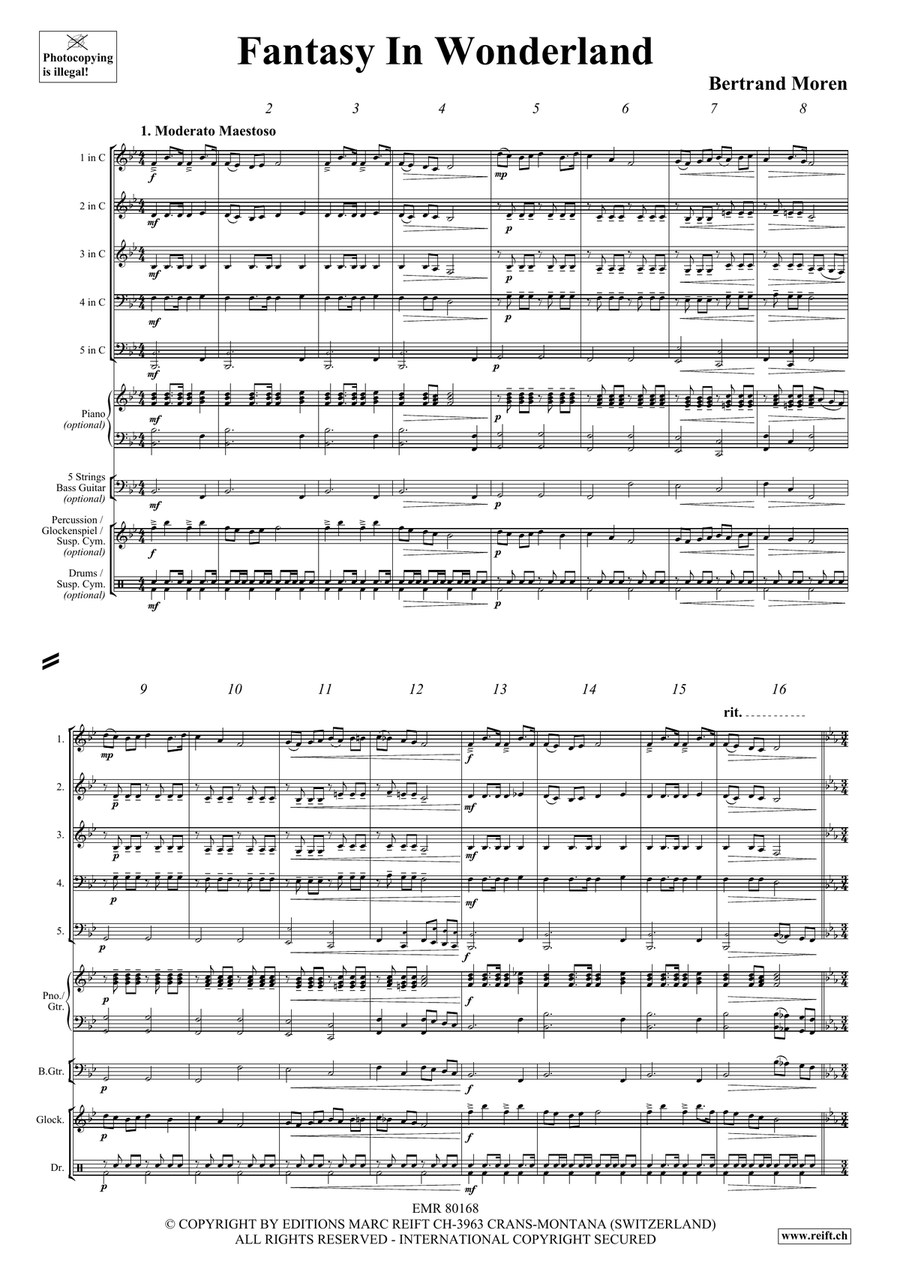 Fantasy In Wonderland Fantasy In Wonderland Score scores gallery preview page 4