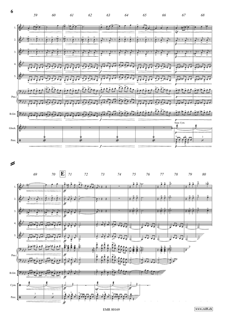Fantasy In Wonderland Fantasy In Wonderland Clarinet Quintet scores gallery preview page 7